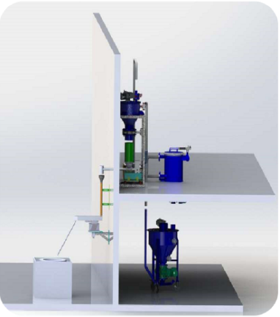  Electrolysis automatic feeding system